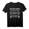 Herren Tennis T-Shirt zum 60. Geburtstag - Perfektes Geschenk für Tennisspieler, Trainer und Tennisfans