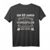 Herren Tennis T-Shirt zum 60. Geburtstag - Perfektes Geschenk für Tennisspieler, Trainer und Tennisfans