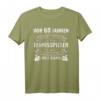 Herren Tennis T-Shirt zum 60. Geburtstag - Perfektes Geschenk für Tennisspieler, Trainer und Tennisfans