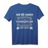 Herren Tennis T-Shirt zum 60. Geburtstag - Perfektes Geschenk für Tennisspieler, Trainer und Tennisfans