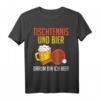 Ping-Pong Tischtennis & Bier Witziges Party Geschenk T-Shirt – Lustiges Sport- und Bierliebhaber-Shirt für Vereins- und Feierabendspiele