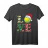 Funny Kid Boy Love Tennis Christmas Ball Santa Hat T-Shirt - Lustiges Weihnachtsgeschenk für Tennisfans aller Altersgruppen