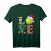 Funny Kid Boy Love Tennis Christmas Ball Santa Hat T-Shirt - Lustiges Weihnachtsgeschenk für Tennisfans aller Altersgruppen