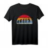 Tennis Evolution Tennisspieler beim Aufschlag Retro Tennis T-Shirt - Vintage Geschenk für Tennisfans und Sportliebhaber im Tennisverein