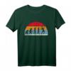 Tennis Evolution Tennisspieler beim Aufschlag Retro Tennis T-Shirt - Vintage Geschenk für Tennisfans und Sportliebhaber im Tennisverein