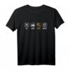 Eat Sleep Padel Repeat Paddle Tennis Paddleball T-Shirt – Perfektes Geschenk für Padelspieler, Paddleball-Fans & Padelprofis