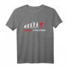 Tennisspieler Evolution Tennis Geschenk für Tennisfans und Hobbyspieler - Lustiges T-Shirt für Damen, Herren und Kinder