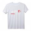 Tennisspieler Evolution Tennis Geschenk für Tennisfans und Hobbyspieler - Lustiges T-Shirt für Damen, Herren und Kinder