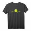 Tennis Herzschlag Shirt – Stilvolles Tennisliebhaber Geschenk für Sie & Ihn, Perfekt für Tennisfans