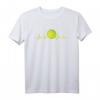 Tennis Herzschlag Shirt – Stilvolles Tennisliebhaber Geschenk für Sie & Ihn, Perfekt für Tennisfans