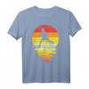 Retro Table Tennis Sunset T-Shirt – Perfect Gift for Ping Pong Lovers, Champions & Sports Enthusiasts for Birthdays & Holidays
