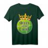 Lustiges Tennis Damen T-Shirt - Queen of the Court, Witzige Geschenkidee für Tennisspielerinnen & Turnier-Outfit
