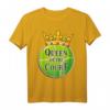 Lustiges Tennis Damen T-Shirt - Queen of the Court, Witzige Geschenkidee für Tennisspielerinnen & Turnier-Outfit