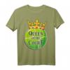 Lustiges Tennis Damen T-Shirt - Queen of the Court, Witzige Geschenkidee für Tennisspielerinnen & Turnier-Outfit