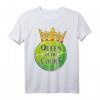 Lustiges Tennis Damen T-Shirt - Queen of the Court, Witzige Geschenkidee für Tennisspielerinnen & Turnier-Outfit