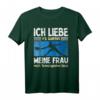 Liebe wenn meine Frau mich Tennisspielen lässt Tennis T-Shirt – Humorvolles Geschenk für Tennisspieler zum Geburtstag oder Vereinsfest