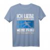 Liebe wenn meine Frau mich Tennisspielen lässt Tennis T-Shirt – Humorvolles Geschenk für Tennisspieler zum Geburtstag oder Vereinsfest