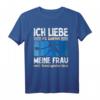 Liebe wenn meine Frau mich Tennisspielen lässt Tennis T-Shirt – Humorvolles Geschenk für Tennisspieler zum Geburtstag oder Vereinsfest