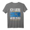 Liebe wenn meine Frau mich Tennisspielen lässt Tennis T-Shirt – Humorvolles Geschenk für Tennisspieler zum Geburtstag oder Vereinsfest