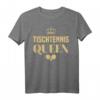 Tischtenniskönigin Spruch mit Tischtennisschläger - Lustiges Tischtennis T-Shirt für Frauen, perfekt für Wettkämpfe & Liebhaber