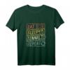 Eat Sleep Tennis Repeat T-Shirt – Lustiges Tennisspieler Geschenk für Männer, Frauen & Kinder, ideal für Geburtstag, Weihnachten & Team Kostüm