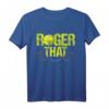 Roger That – Lustiges Retro-Tennis-Design – Vintage Tennis T-Shirt als Geschenk für Tennisspieler, Lehrer & Geburtstagsüberraschung