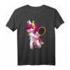 Tennisschläger Tennisspieler Einhorn Geschenk Tennis T-Shirt für Mädchen – Lustiges Tennisoutfit für Geburtstag, Weihnachten & Tennisplatz