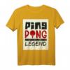 Ping Pong Legend Tischtennis Team T-Shirt - Lustiges Hobbyshirt für Spieler und Fans, perfekt für Mannschaften und Einzelspieler