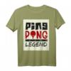 Ping Pong Legend Tischtennis Team T-Shirt - Lustiges Hobbyshirt für Spieler und Fans, perfekt für Mannschaften und Einzelspieler