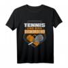Lustiges Tennis und Bier T-Shirt – Witziges Tennisspieler Motiv als Geschenk für Tennisfans und Sportliebhaber