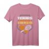 Lustiges Tennis und Bier T-Shirt – Witziges Tennisspieler Motiv als Geschenk für Tennisfans und Sportliebhaber