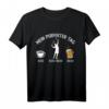 Lustiges Tennis Fan T-Shirt mit Spruch 'Mein perfekter Tag' – Perfektes Geschenk für Tennisliebhaber, Spieler und Fans