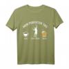 Lustiges Tennis Fan T-Shirt mit Spruch 'Mein perfekter Tag' – Perfektes Geschenk für Tennisliebhaber, Spieler und Fans