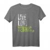 Live Love Tennis Spieler Tenniskleidung - Lustiges Tennis Outfit für Herren, Damen & Kinder, Perfekt als Geschenk für Turniere & Anlässe