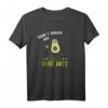 Lustiges Tennis T-Shirt mit Avocado - Don't Make Me Come To The Net, Perfekt als Geschenk für Tennisspieler, Trainer & Sportliebhaber