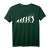 Tennis Evolution Tennisspieler T-Shirt - Klassisch geschnitten mit doppeltem Saum, perfekt für Sport & Freizeit