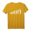Tennis Evolution Tennisspieler T-Shirt - Klassisch geschnitten mit doppeltem Saum, perfekt für Sport & Freizeit