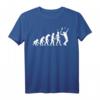 Tennis Evolution Tennisspieler T-Shirt - Klassisch geschnitten mit doppeltem Saum, perfekt für Sport & Freizeit