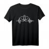 Tennis Frequenz T-Shirt – Sportliches Shirt mit Herzschlag, Puls & Tennisball für Tennisspieler