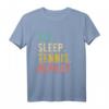 Eat Sleep Tennis Repeat T-Shirt - Lustiges Retro Vintage Tennis Shirt für Fans, Spieler und Trainer mit Humor