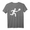 Tennis T-Shirt für Spieler und Fans – Klassisch geschnitten, doppelt genähter Saum, perfekt für Tennis und Freizeit