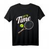 Tennis Motiv T-Shirt mit Schläger & Tennisball - Lustiges Outfit für den Tennisplatz & Turnier, Geschenkidee für Tennisliebhaber