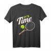 Tennis Motiv T-Shirt mit Schläger & Tennisball - Lustiges Outfit für den Tennisplatz & Turnier, Geschenkidee für Tennisliebhaber