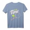 Tennis Motiv T-Shirt mit Schläger & Tennisball - Lustiges Outfit für den Tennisplatz & Turnier, Geschenkidee für Tennisliebhaber