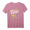 Tennis Motiv T-Shirt mit Schläger & Tennisball - Lustiges Outfit für den Tennisplatz & Turnier, Geschenkidee für Tennisliebhaber
