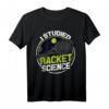Tennisspieler T-Shirt für Herren mit Tennis Schläger - Geschenkidee für Tennisverein, Club & Sportbegeisterte