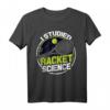 Tennisspieler T-Shirt für Herren mit Tennis Schläger - Geschenkidee für Tennisverein, Club & Sportbegeisterte