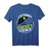 Tennisspieler T-Shirt für Herren mit Tennis Schläger - Geschenkidee für Tennisverein, Club & Sportbegeisterte