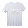 Lustiges Tennis Tagesplan Kaffee Bier T-Shirt – Originelles Geschenk für Männer, Tennisspieler, Kaffeeliebhaber und Bierfans