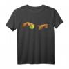 Lustiges Tennis Michelangelo T-Shirt mit Tennisball & Hand - Perfektes Geschenk für Tennisspieler, Trainer & Fans zu Weihnachten & Geburtstag